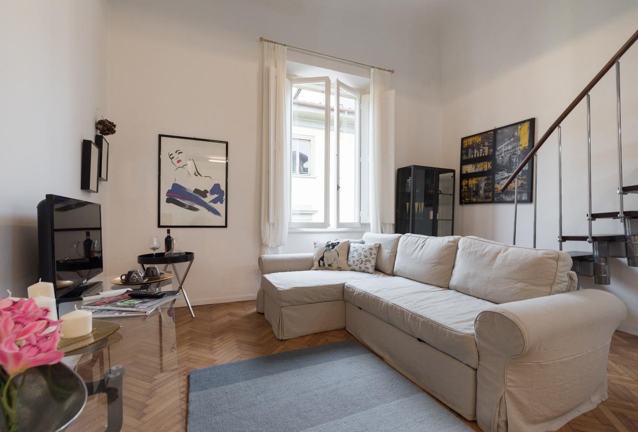 Old Bridge: Historical And Chic Apartment Florence Luaran gambar